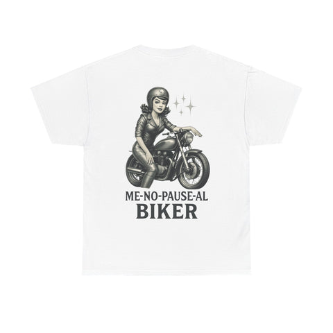 Biker Tees for Bold Souls | Unisex Heavy Cotton Tee, Motorcycle Apparel, Gift for Bikers, Vintage Vibe Shirt, Casual Wear