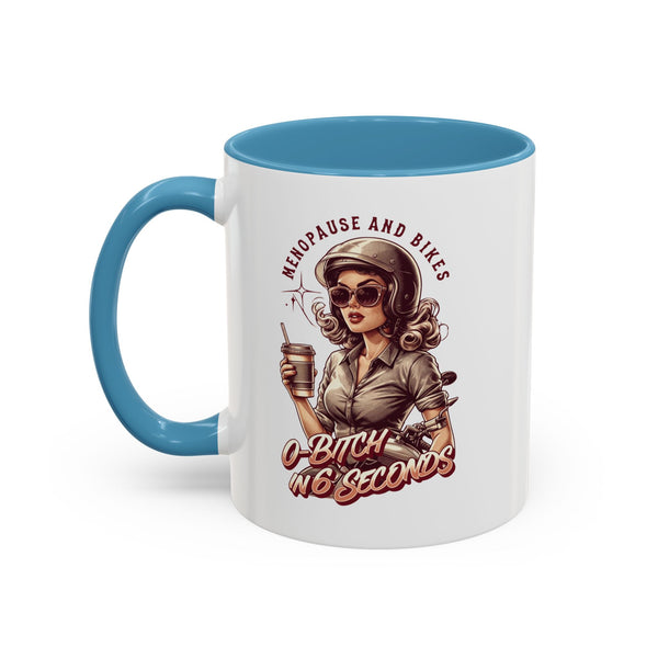 Menopausal Bikers Mug - Coffee Lover Gift, Funny Coffee Cup, Tea Lovers, Humor Mugs for Women, Biker Gift, Support Group