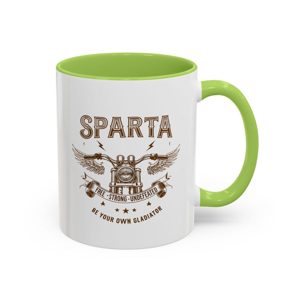 Spartan Warrior Coffee Mug – Empowering Drinkware for Fitness Enthusiasts, Motivation Gift, Gym Lover, Gladiator Theme, Sports Events
