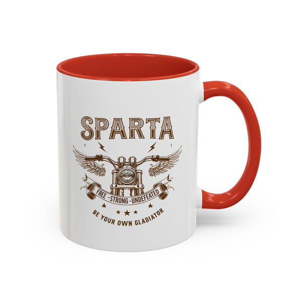 Spartan Warrior Coffee Mug – Empowering Drinkware for Fitness Enthusiasts, Motivation Gift, Gym Lover, Gladiator Theme, Sports Events