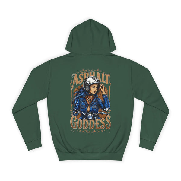 Female Motorcycle Hoodie | Biker Babe T-shirt | Female Biker | Powered by Hormones Rage and MPH | Biker Gift | Gifts for her