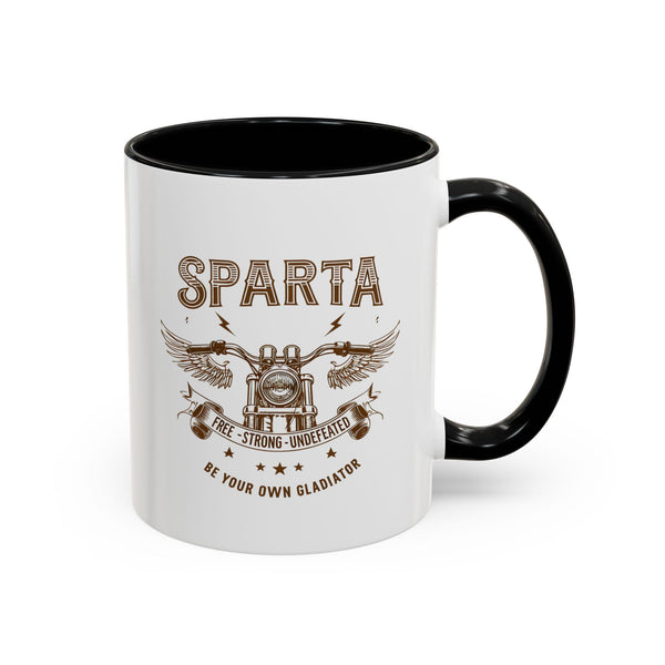 Spartan Warrior Coffee Mug – Empowering Drinkware for Fitness Enthusiasts, Motivation Gift, Gym Lover, Gladiator Theme, Sports Events