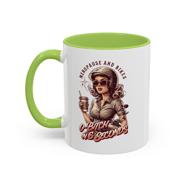 Menopausal Bikers Mug - Coffee Lover Gift, Funny Coffee Cup, Tea Lovers, Humor Mugs for Women, Biker Gift, Support Group