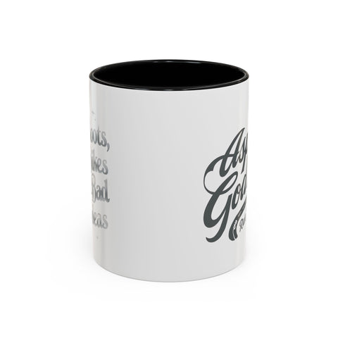 Coffee Mug for Female Bikers, Menopausal Riders Gift, Sparta Queen Mug, Motorcycle Womens Mug, Biker Gift, Ashpalt Goddess