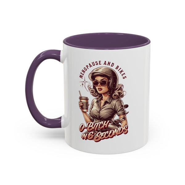 Menopausal Bikers Mug - Coffee Lover Gift, Funny Coffee Cup, Tea Lovers, Humor Mugs for Women, Biker Gift, Support Group
