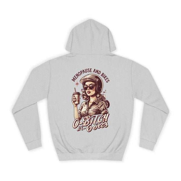 Female Motorcycle Hoodie | Biker Babe T-shirt | Mug for Female Bikers | Powered by Hormones Rage and MPH | Biker Gift