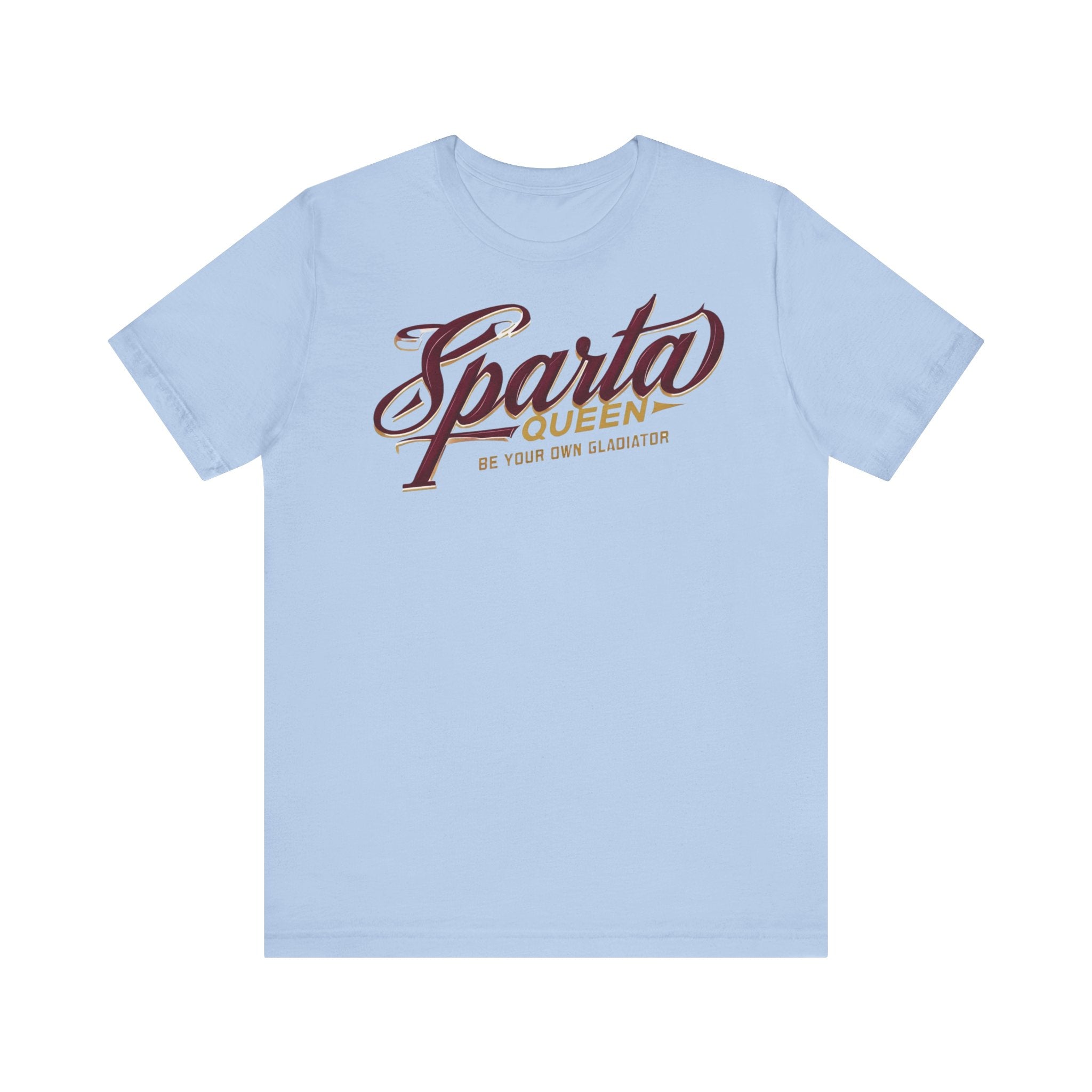 Sparta Queen Tee, Gladiator Shirt, Strength Motivational Tee, Fitness Apparel, Empowerment Gift, Workout Motivation Shirt
