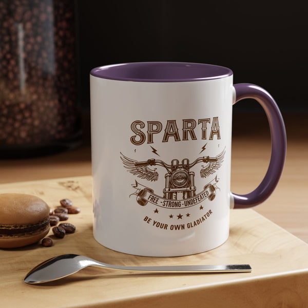 Spartan Warrior Coffee Mug – Empowering Drinkware for Fitness Enthusiasts, Motivation Gift, Gym Lover, Gladiator Theme, Sports Events