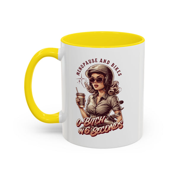Menopausal Bikers Mug - Coffee Lover Gift, Funny Coffee Cup, Tea Lovers, Humor Mugs for Women, Biker Gift, Support Group