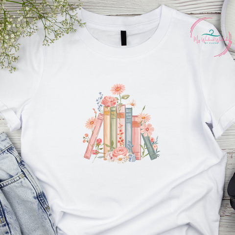 Cosy Book Pile  - Printed