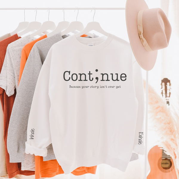 Cont;nue Sweatshirt - Embroidered